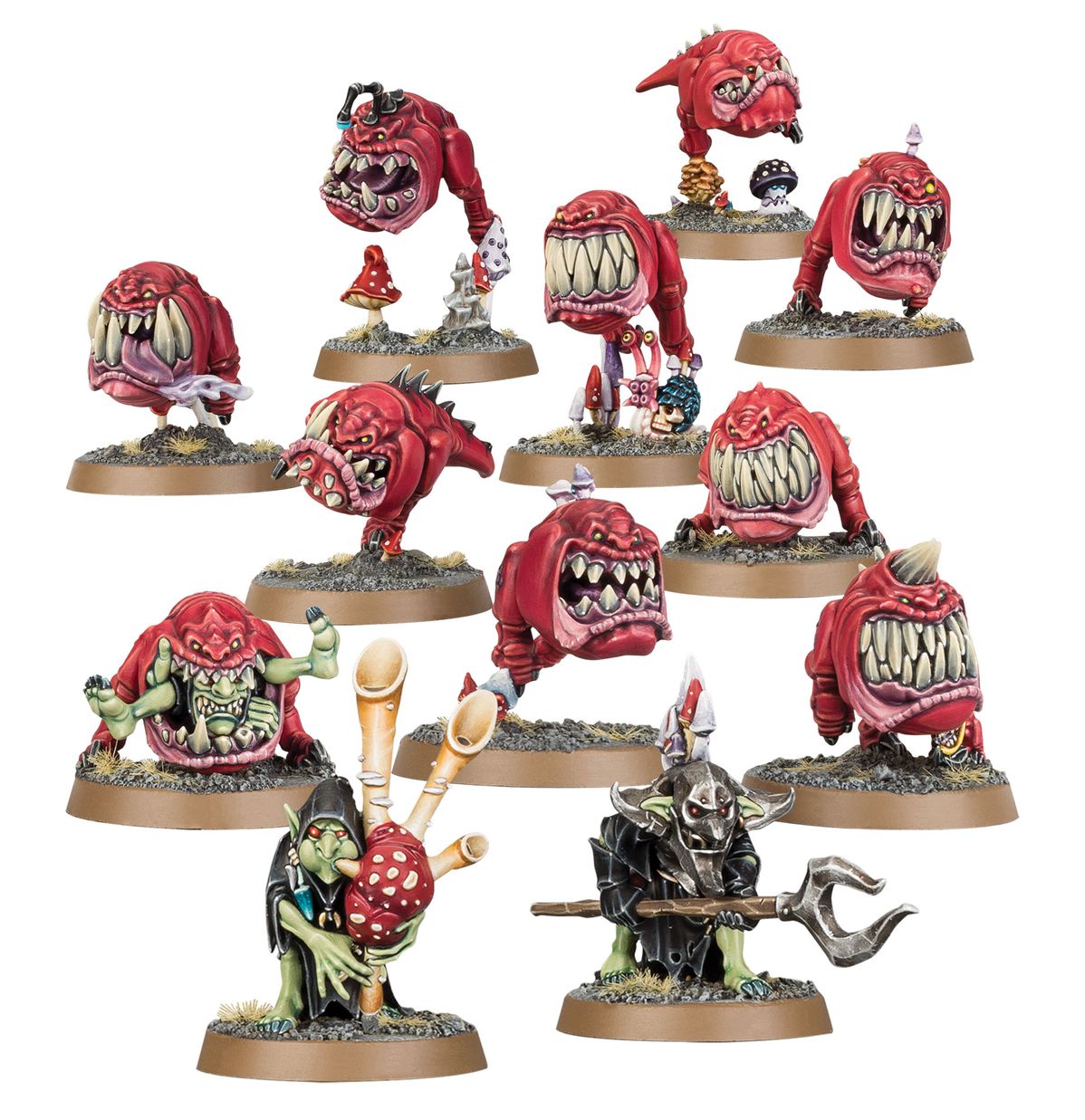 Warhammer Age of Sigmar : Gloomspite Gitz - Squig Herd